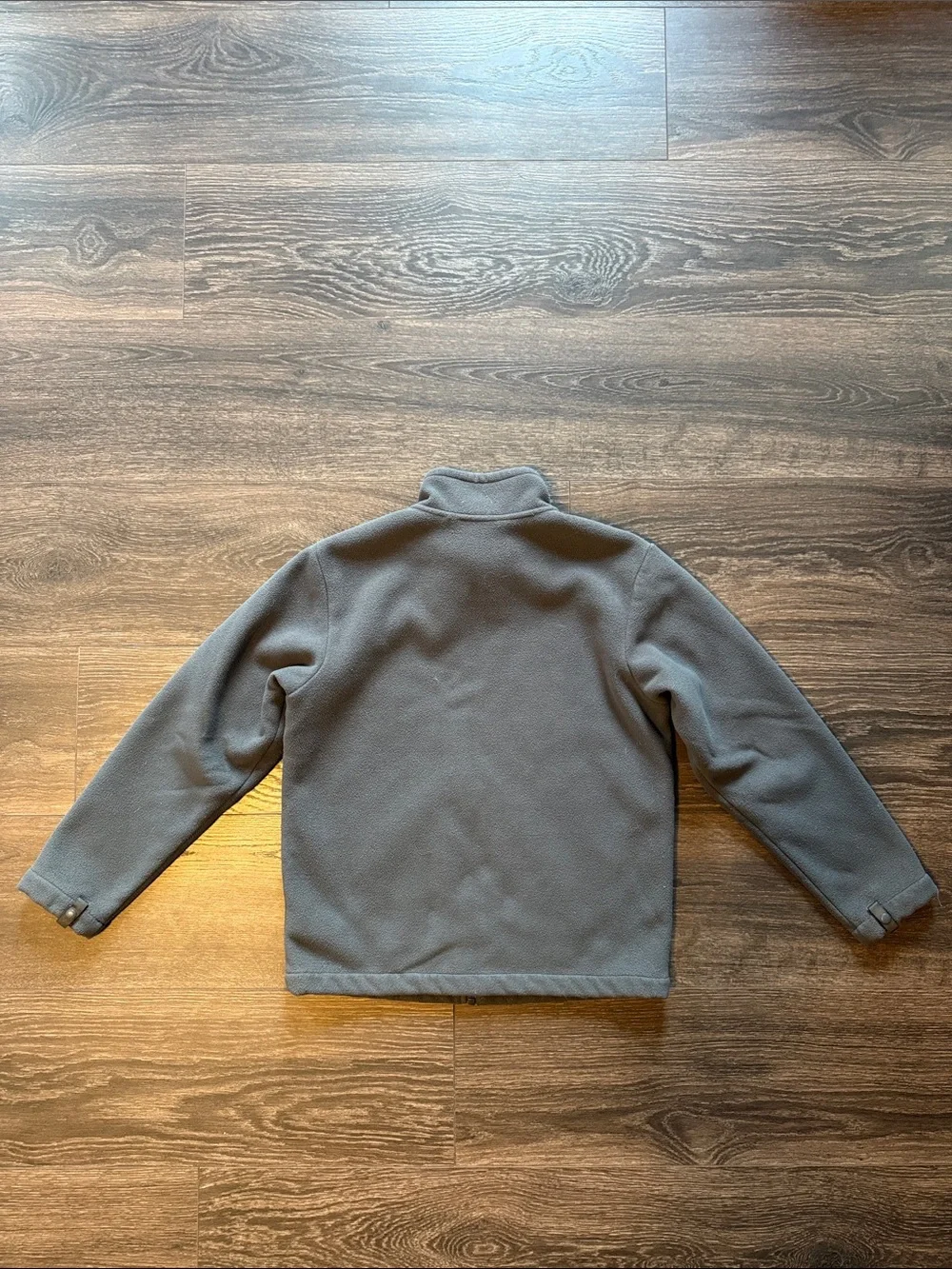 The North Face Gray Kids Full-Zip Fleece Jacket